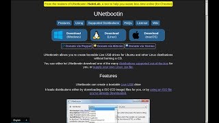 UNetbootin  Programa para crear memorias USB arrancables [upl. by Pallaton]