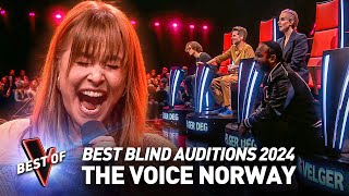 The Very Best Blind Auditions of The Voice Norway 2024 [upl. by Manlove]