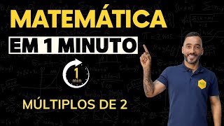 Matemática Básica  Como definir a quantidade de números pares existentes em um intervalo [upl. by Anisamoht]