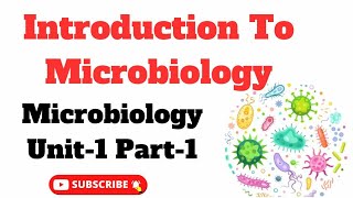 Introduction To Microbiology  Microbiology Unit1 Part1  2024 KMU Lecture  MCQS Pattern [upl. by Sparrow624]