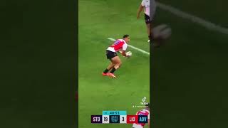 Henco Van Wyk SCORES Try on his RETURN to the URC shorts [upl. by Weinert]