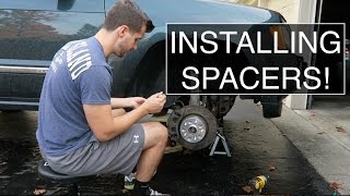 Installing WHEEL SPACERS amp WINTER PREP [upl. by Odlamur582]