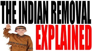 The Indian Removal Act Explained in 5 Minutes US History Review [upl. by Aisorbma]