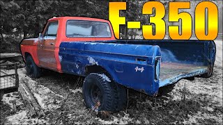 RESCUING an Abandoned F350 Project Truck FIRST START [upl. by Stoneham249]