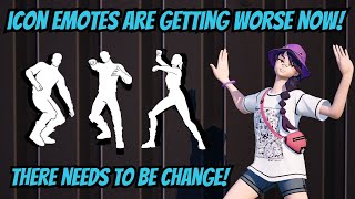 My Problem With Icon Emotes In Fortnite Fortnite Battle Royale [upl. by Rebmit308]