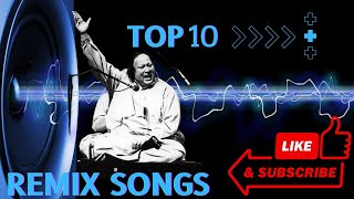 NFAK BEST REMIX NUSRAT FATEH ALI KHAN  TOP SONGS  PLAYLIST [upl. by Anuayek614]