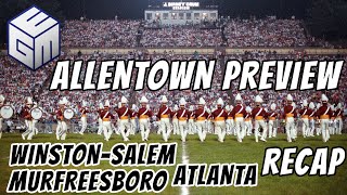 2024 DCI Recap Murfreesboro Atlanta amp WinstonSalem • Allentown Preview [upl. by Aneehsak883]