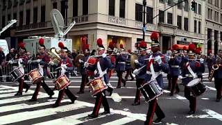 Veterans Day ParadeNYC2011Valley Forge Marching BandNYCParadelife [upl. by Risteau627]