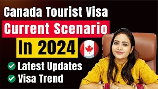 current scenario of Canada tourist visa  Canada Visa latest update 2024 Processing Time canadavisa [upl. by Zea]