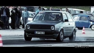 16Vampir VW Golf 2 4Motion 1013HP Best Of 2012 [upl. by Mundy774]