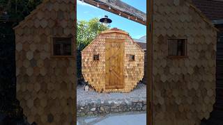 How to make a sauna from pallets diy palletsauna [upl. by Melquist557]