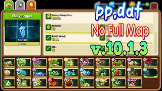 Pvz 2 1013  ppdat Unlock All Plants Level 1  New Plants Chilly Pepper [upl. by Nirrol]