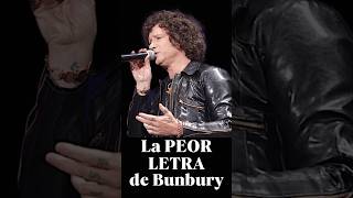 La PEOR CANCIÓN de Enrique Bunbury punto bajo en la musica [upl. by Hardie]