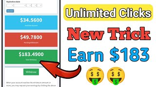 URL Shortener Unlimited Trick 2024  Instant Withdrawal  Work From Home  Link Shortener Trick [upl. by Hylton804]