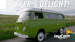 I Drive A 1978 Volkswagen T2 Camper  My First Classic Bus Experience [upl. by Hsiri]