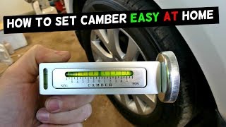 HOW TO USE CHEAP CAMBER TOOL  HOW TO SET CAMBER [upl. by Jd]