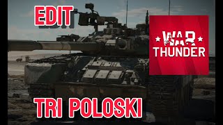 Tri Poloski  T80UK War Thunder Cinematic Edit [upl. by Benisch312]