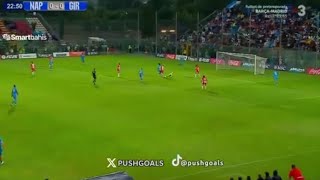 Donny van de Beek Goal Napoli vs Girona 01 Goals and Extended Highlights [upl. by Salhcin]