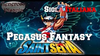 Saint Seiyai cavalieri dello zodiacoopening Pegasus Fantasy fandub ITA [upl. by Anetsirhc806]