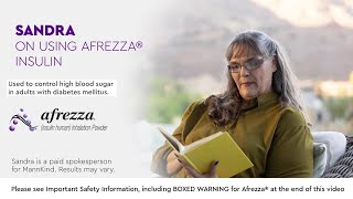 Sandra On Using Afrezza® Insulin [upl. by Werda176]