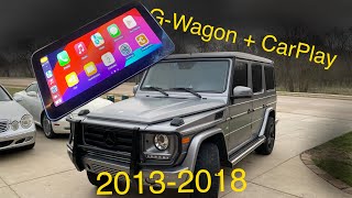 GWagon Apple CarPlay Screen Install [upl. by Donahoe]