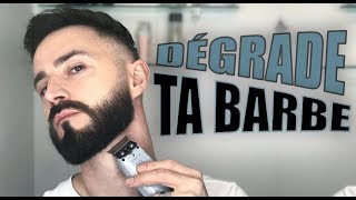 Comment tailler sa barbe en dégradé facilement [upl. by Leziar]