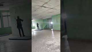 GBB pistol war airsoft indoor airsoft skirmish team shortvideo fyp [upl. by Mcintosh]