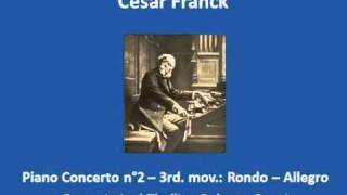 Cesar Franck  Concerto n°2 mov 3 [upl. by Arriaes]