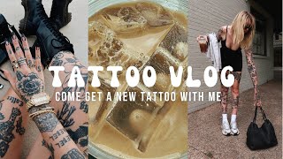 TATTOO VLOG  Come get tattoo with me cabin update amp more [upl. by Nomaid]