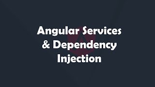 Angular Services amp Dependency Injection in Depth  Angular Concepts made easy  Procademy Classes [upl. by Nolyag]