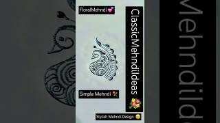 💥🍂💕🌿Stylish Mehndi Design For Beginners💕⚘️ shortsfeeds subscribe viralvideo youtube trending [upl. by Eiahpets]