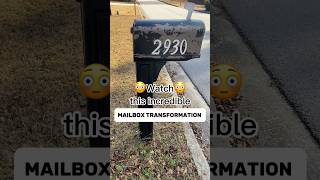 DIY Mailbox Makeover diyhomerenovation mailboxes diyhomerepair sustainableliving sustainable [upl. by Mckenna]