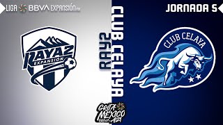 Resumen  Raya2 1  0 Celaya  Jornada 5  Grita México A21  Liga BBVA Expansión MX [upl. by Kevan70]