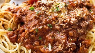 Spaghetti Bolognese [upl. by Aihsenot585]