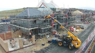 Barratt Homes TimeLapse  Waverley Sheffield [upl. by Norab]