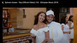 Ephrem Amare Sey Official Video ሰይ [upl. by Zavras19]