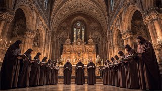 Gregorian Chants  The Sacred Atmosphere of Catholic Rite in the Church  Medieval Gregorian Chant [upl. by Bowden51]