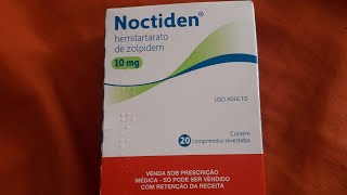 Para que serve hemitartarato de Zolpidem noctiden [upl. by Ainoloppa]