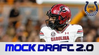 My 2024 Indianapolis Colts Mock Draft 20 Round 14 [upl. by Eastlake]