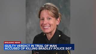 Man found guilty in shooting death of Bradley police sergeant [upl. by Ardnak]