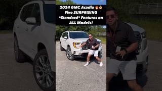 Five Surprising Features You Will Find in Every NEW 2024 GMC Acadia [upl. by Leidgam17]