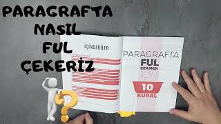 8 SINIF PARAGRAF KİTABI İNCELEME VİDEOSU [upl. by Rellia]