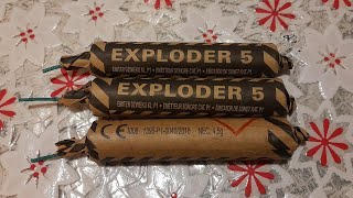 Test petardo Exploder 5 NEC  45 grammi Tropic [upl. by Nolyarb]