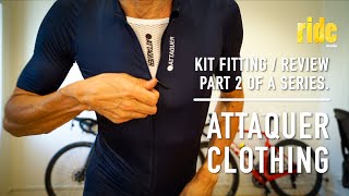 Review Rant Attaquer cycling clothing review – part 2 the fitting session – NewKitDay [upl. by Truk]