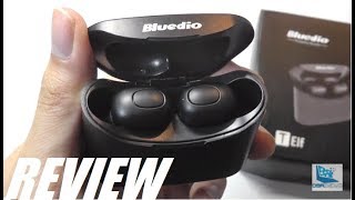 REVIEW Bluedio TElf TWS Wireless Earbuds Bluetooth 50 [upl. by Soane]