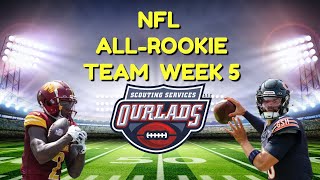 NFL AllRookie Team Week 5 [upl. by Aifos]