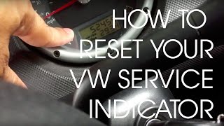 How to Reset Your Service Warning Indicator [upl. by Herstein12]