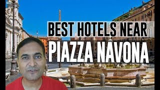 Best Hotel Accommodation near Piazza Navona Rome [upl. by Narak]