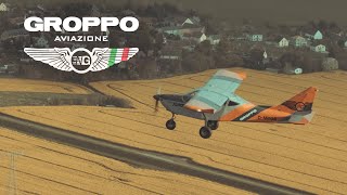 Flight of GROPPO G70600 Turbo Aerial Short Film [upl. by Yelnet742]