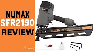 NuMax SFR2190 Framing Nailer Review [upl. by Bearnard397]